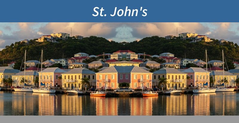 Kreuzfahrthafen St. John's auf Antigua